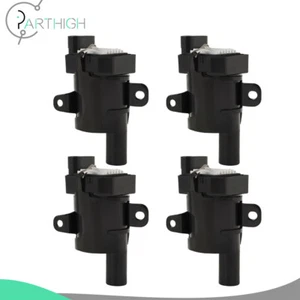 4 bobinas de encendido redondas para Chevy Silverado GMC Sierra Yukon 4,8 L 5,3 L 6,0 L UF262 - Imagen 1 de 14