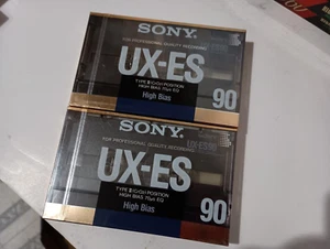 Sony UX-ES 90 Type II High Bias Cassette Tape NEW SEALED - Picture 1 of 6