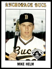 1991 Anchorage Bucs Mike Helm Anchorage Bucs #20