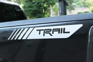 TRD Trail SR5 Side Stripe Banner SET OF 2 Decal Toyota Tacoma Tundra Sticker - Picture 1 of 6