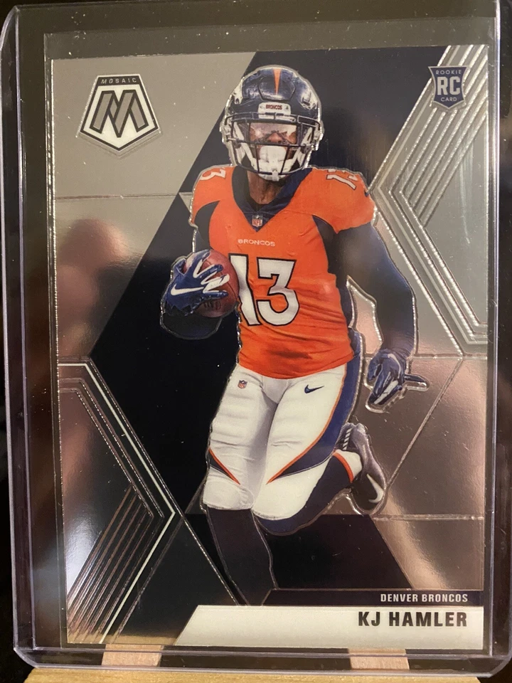 2020 Panini Mosaic KJ Hamler Base #219 RC Denver Broncos Rookie - Image 1 of 1