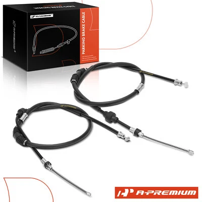 A-Premium 2x Rear LH & RH Parking Brake Cable for Mitsubishi Lancer 04-07 2.0L - Image 1 of 4