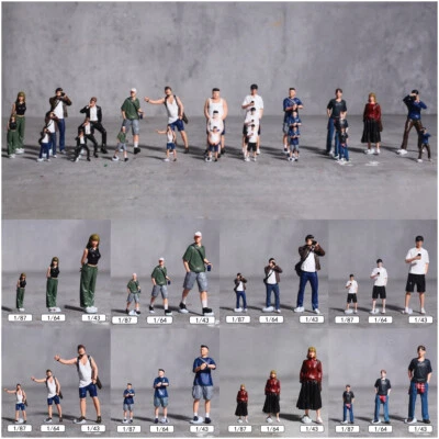1:43/64/87 Scale Diorama Figure Model City Street Props Doll Scene Display Model - Image 1 of 4