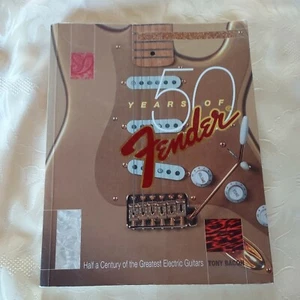 50 Years of Fender Guitars Book Tony Bacon First British Edition 2000 - Picture 1 of 9