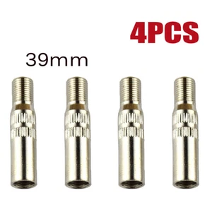 25/39mm Chrome Tyre Wheel Valve Extension Extender Caps Stem For Car Truck Van a - Picture 1 of 17