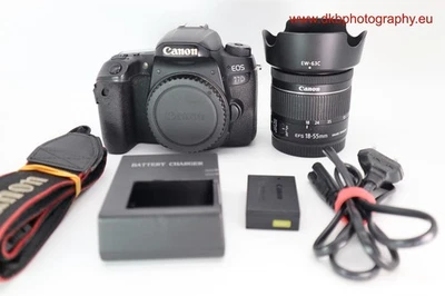 CANON 77D CAMERA & CANON EF-s 18-55mm IS STM LENS - Image 1 of 4