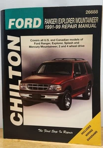 1991-1999 Chilton Ford Ranger Explorer Mountaineer Repair Manual 26688 - Picture 1 of 3