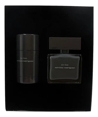 NARCISO RODRIGUEZ FOR HIM 2 PIECE GIFT SET EDT SPRAY 1.6 OZ 50ML  2.6 DEODERANT - Image 1 of 2