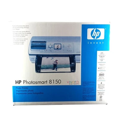 HP Photosmart 8150 Photo Printer With 2.5" Display & Vivera Ink - Image 1 of 4