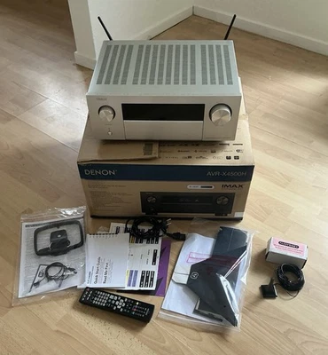 Heimkino-AV-Receiver - Denon AVR-X4500H, 9.2 Kanäle, top Zustand - Bild 1 von 4