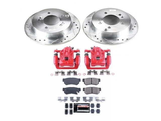Rear Brake Pad and Rotor Kit For 2005-2009 Hyundai Tucson 2006 2007 2008 BB696WF Foto 1 de 1