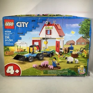 Lego City Scheune & Bauernhof Tiere 60346 Neu Versiegelter Karton 230 Stück Beschädigte Box Nicht mehr im Handel erhältlich - Bild 1 von 14