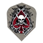 Harrows Dimplex Standard Dart Flights Spades Skull 3er Set