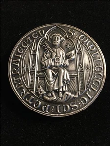 Netherlands 400th Anniversary of the Walloon Church in Utrecht - Silvered Bronze - Picture 1 of 1