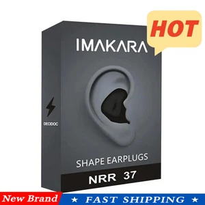 Soft Moldable Shaped silicone Anti-noise Noise Reduction Sleep Aid Earplugs. - Picture 1 of 7
