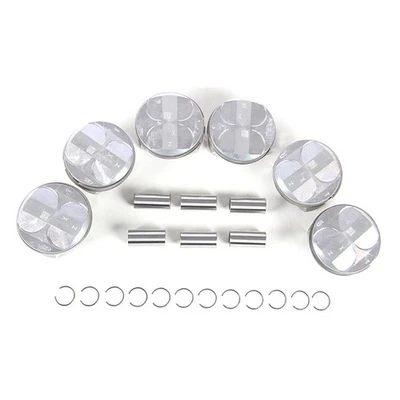 6Pcs Pistons & Rings STD A2720300117 for Mercedes-Benz E300 C300 GLK300 3.0L V6 - Imagem 1 de 4