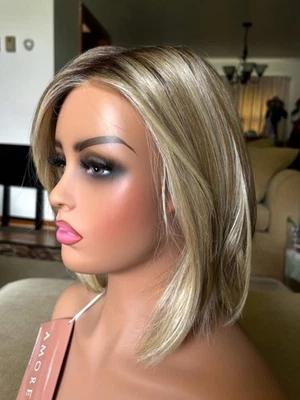 MIRA Wig AMORE Creamy Toffee R, 100% HandTied, Double Mono Top, Lace Front NWT - Image 1 of 4