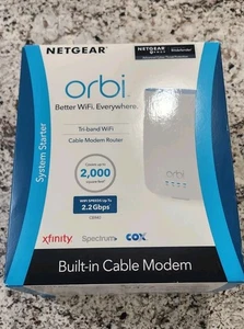 NETGEAR Orbi All-in-One CBR40 Wi-Fi Router (CBR40100NAS) - Picture 1 of 2
