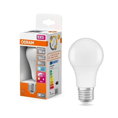 OSRAM E27 LED Lampe STAR MOTION SENSOR 8,8W wie 60W neutralweißes Licht mit Sens - Bild 1 von 3