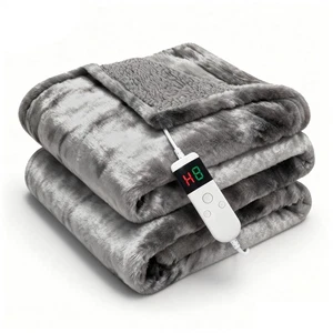 Coperta Riscaldata Elettrica Getto 50''X60'' Taglia Ecopelliccia Riscaldante Coperta 10 Riscaldamento - Foto 1 di 9
