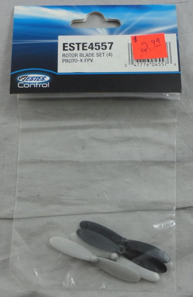 Estes Propeller/Rotor Blade Set (4pcs) Proto X FPV Drone ESTE4557 - Image 1 of 1