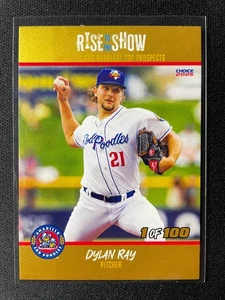 2025 Amarillo Sod Poodles Top Prospects Dylan Ray Gold (D-Backs) 100 MADE! - Picture 1 of 1