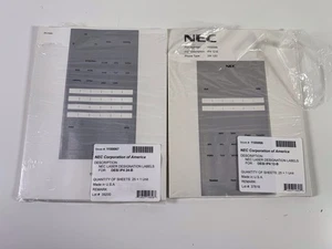 NEC Laser Designation Labels For DESI IP4 12-B - Picture 1 of 1