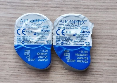 Air Optix Hydraglyde Alcon  -11,00, 2 Stück - Bild 1 von 3