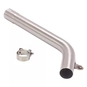 For Yamaha FZ-6 Fazer 2004-2011 FZ6 FZ6S Motorcycle Exhaust System Mid Link Pipe - Picture 1 of 5