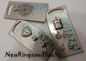 Nuevos colgantes y dijes de cristal Crystazzi para hacer joyas flor corazón filigrana #3 - Imagen 1 de 4