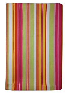 1 Yard Waverly Lauren Hancock L. H. Beach Umbrella Fabric appx 38 x 55 Striped - Picture 1 of 9