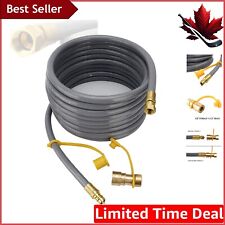 Versatile Propane Gas Hose with Solid Brass Construction - 24 ft Length