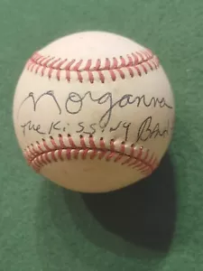 Morganna Signed Autographed The Kissing Bandit Kiss "Lips" OAL Baseball JSA COA - Picture 1 of 5