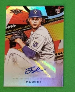2022 Topps Fire - Jackson Kowar RC AUTO - Kansas City Royals - Picture 1 of 2