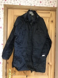 DC CASUALS Mens Black Lightweight Raincoat Size M - Picture 1 of 4