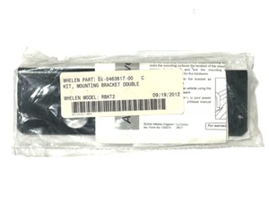 Whelen 7 1/2" Mounting Bracket Double - 01-0463817-00 C Model: RBKT2 - Picture 1 of 3