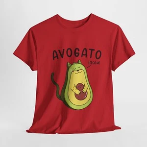 "Camiseta unisex de algodón pesado de algodón pesado ""Avogato"" de Cat Lover" - Imagen 1 de 118