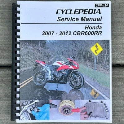 Manual de serviço e reparo Honda CBR600RR CBR 600RR CBR600 600 RR 2007-2012 - Imagem 1 de 3