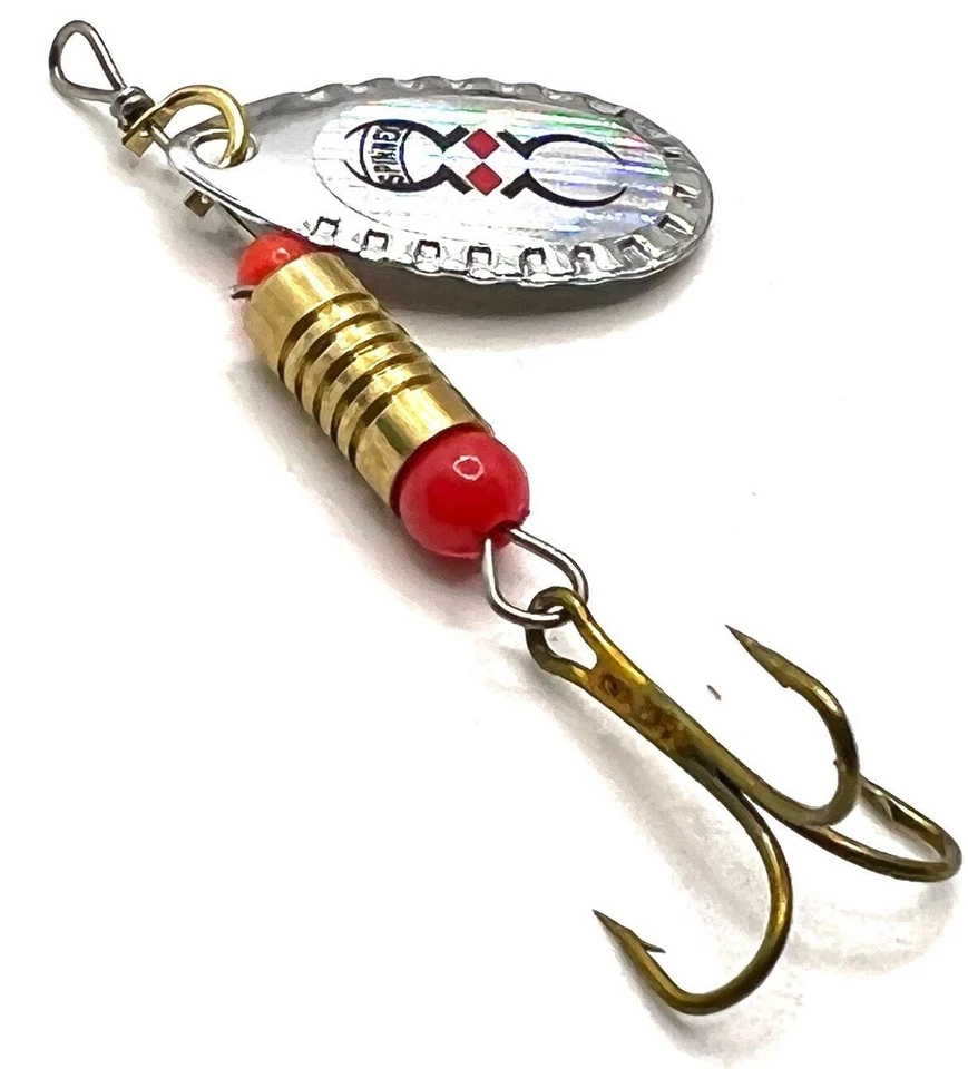 FLIES AND LURES 2,4, 6 oder 8 Sortiment klassischer Spinner für Forelle, Lachs, Barsch, Bass, Hecht, Mepps