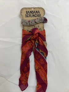 Bandana Scrunchie By Natural Life - Picture 1 of 4
