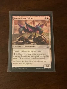 Magic the Gathering Oath of the Gatewatch Immobilizer Eldrazi - Picture 1 of 2