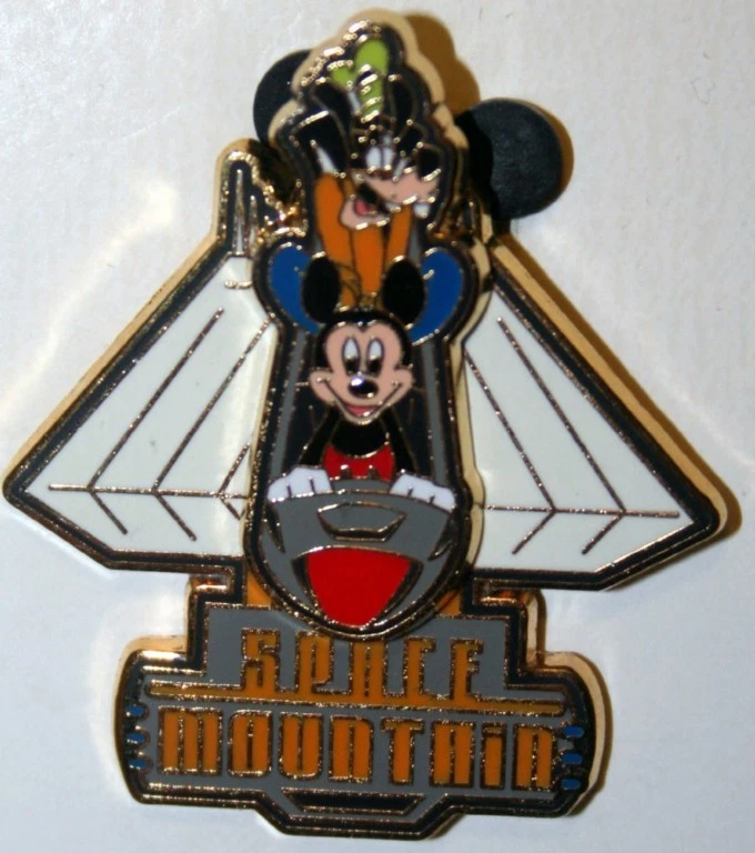 WDW - Space Mountain - Slider - Mickey Mouse & Goofy Foto 1 de 1