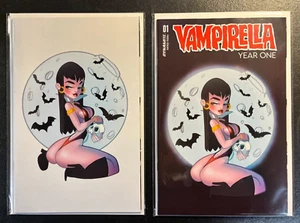 VAMPIRELLA YEAR ONE 1 VARIANT LOT Virgin White Melanie Coutavas Sexy GGA 1 SET - Picture 1 of 5