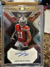 2023 Panini Select Draft Picks Jaxon Smith Njigba Autograph ROOKIE Seahawks