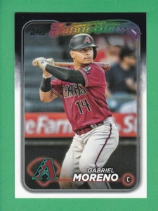 2024 Topps Series 1 #268 GABRIEL MORENO FS Arizona Diamondbacks FUTURE STARS - Picture 1 of 2