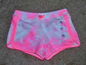 SO Big Girls' Pink Tie Dye Favorite Shortie Shorts - Size L (10/12) - Picture 1 of 2