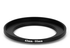 43mm - 55mm Filter Adapter Step-Up 43-55 - Picture 1 of 1