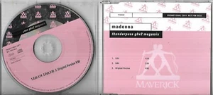 RARE CD COLLECTOR 3 TITRES MADONNA THUNDERPUSS GHV2 MEGAMIX 2001 EUROPE - Picture 1 of 2