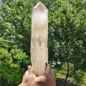 2.22Kg The lemurian crystal natural white quartz crystal points in Madagascar - Picture 1 of 12