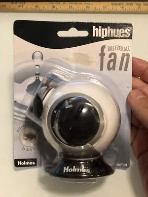 Mini ventilador de ventosa Holmes Breezeball HANF101 tonos de cadera bola de brisa tonos de cadera Foto 1 de 4